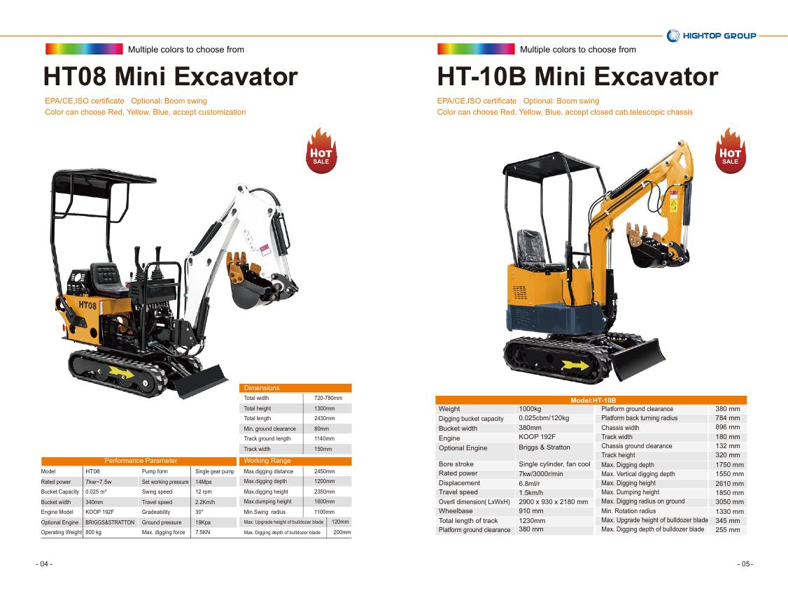 Excavateurs / mini-pelles 4