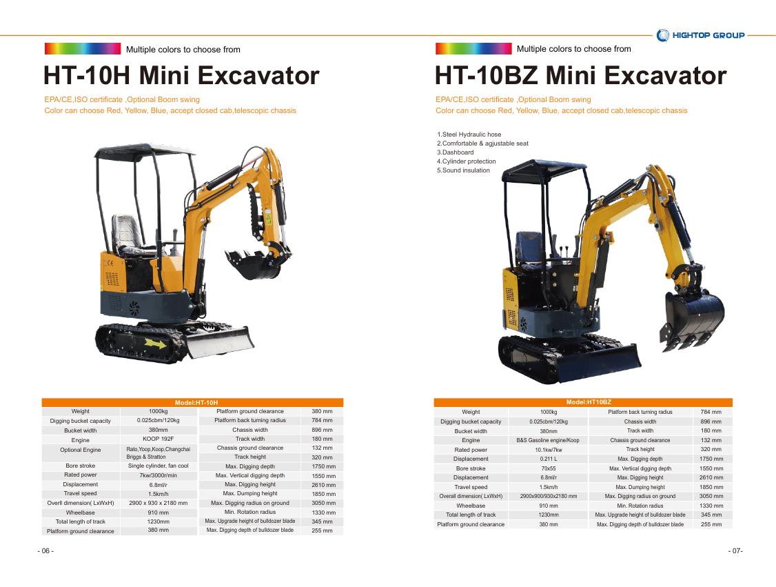 Excavateurs / mini-pelles 5