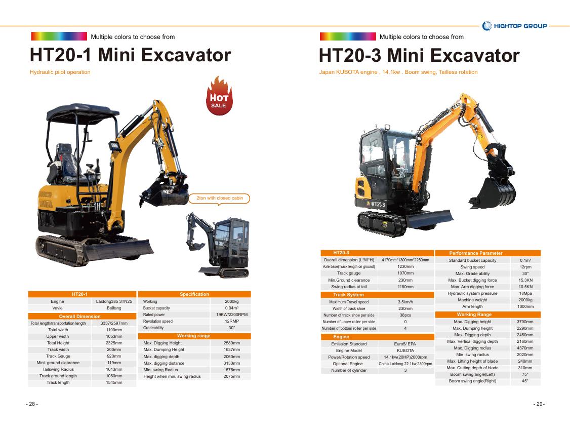 Excavateurs / mini-pelles 16