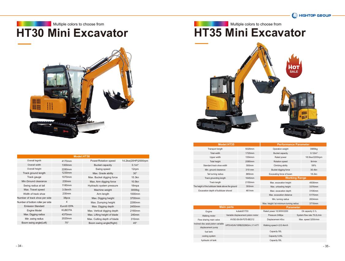 Excavateurs / mini-pelles 19