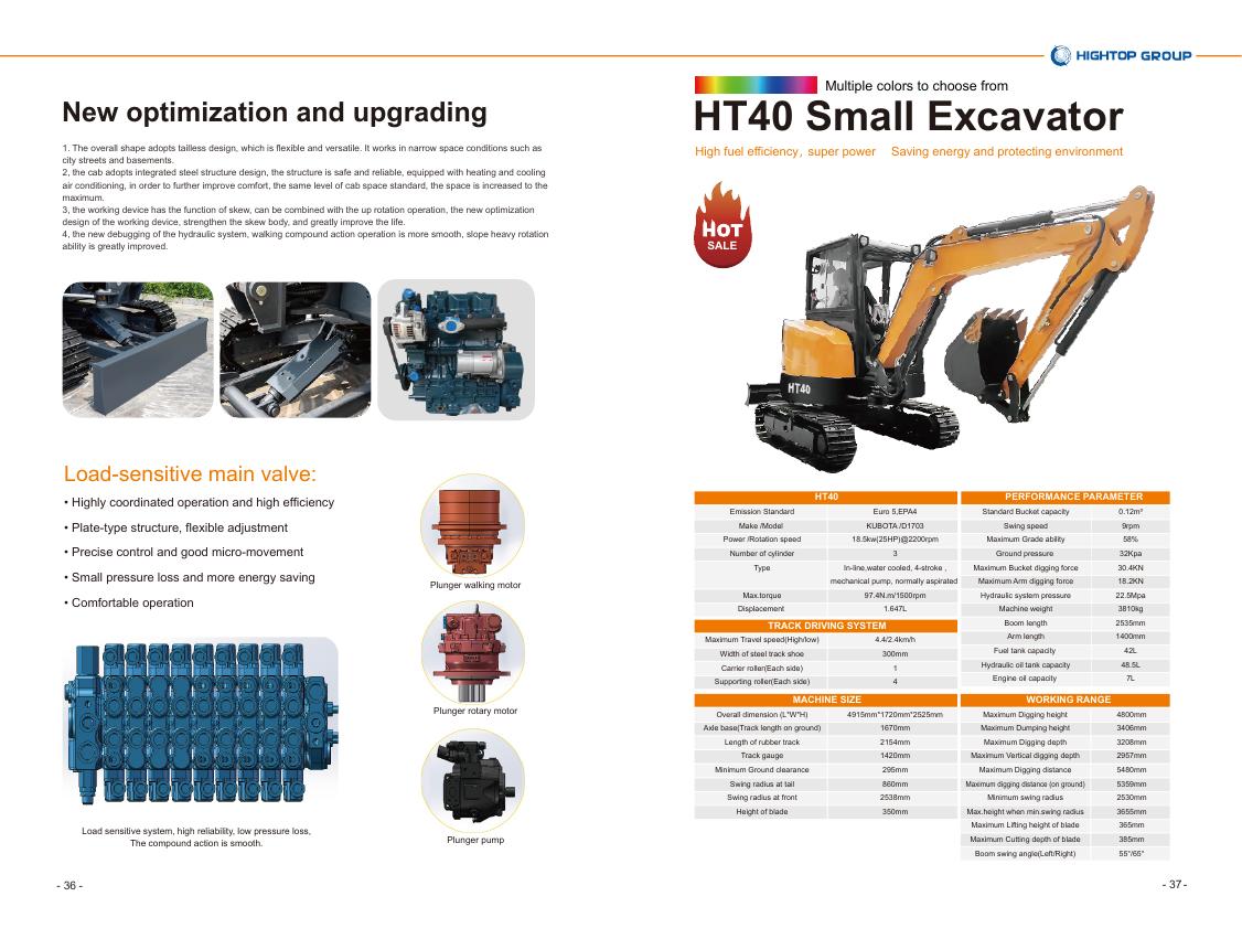 Excavateurs / mini-pelles 20