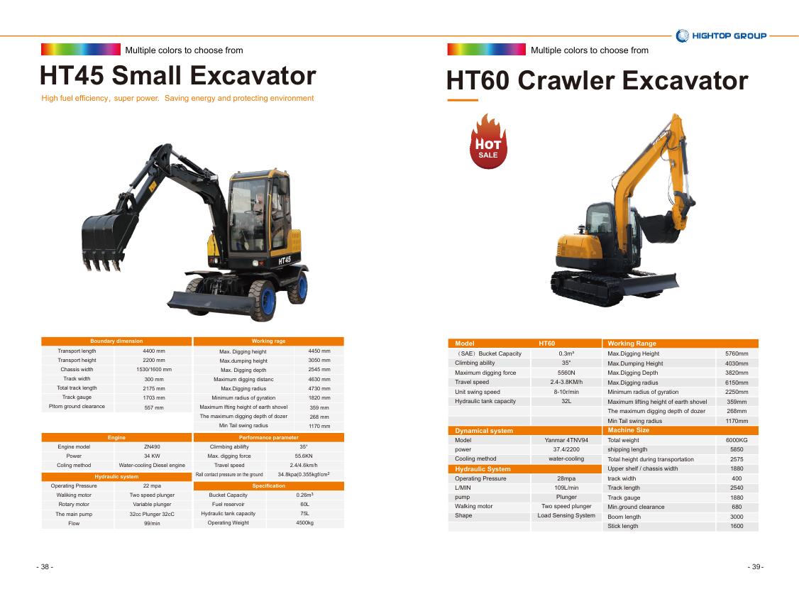 Excavateurs / mini-pelles 21