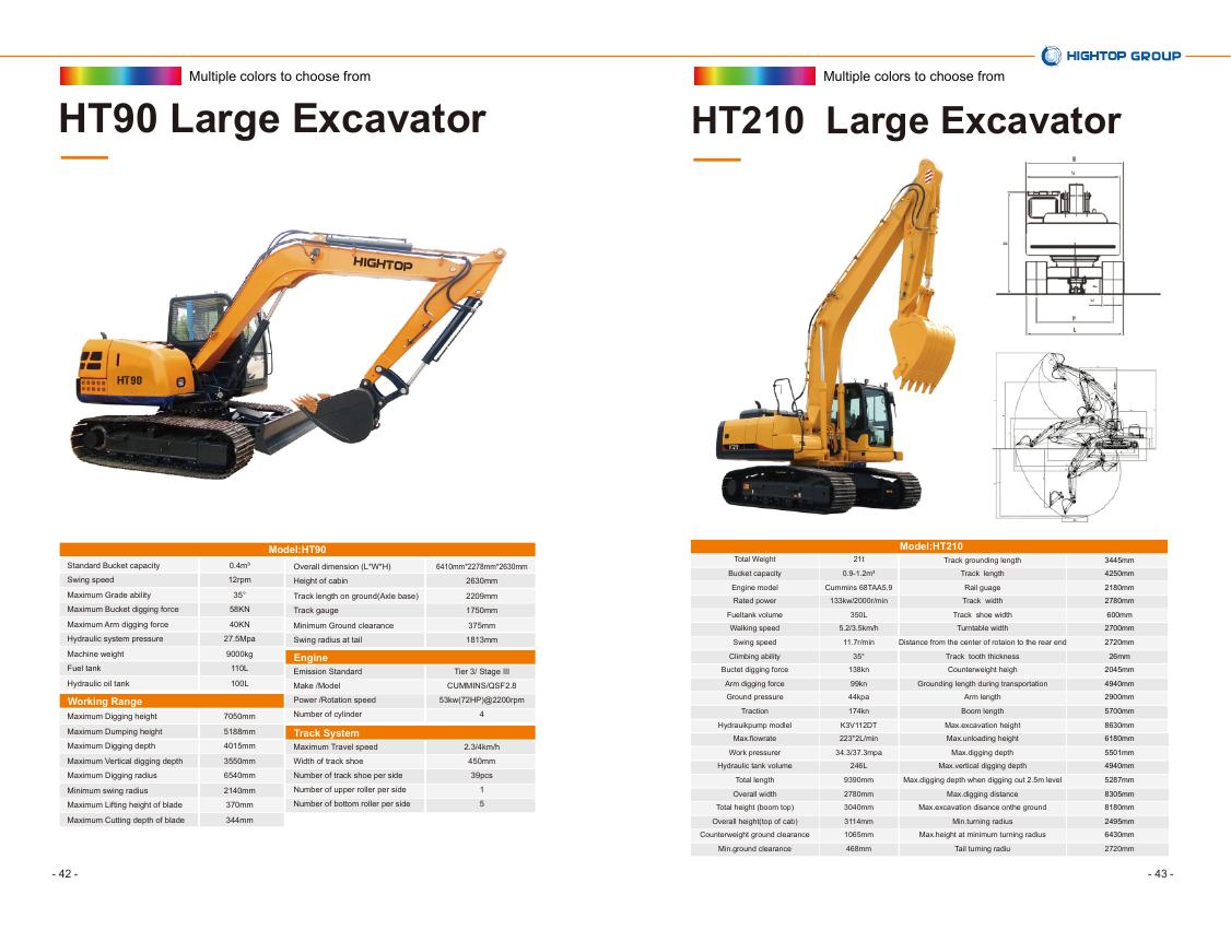 Excavateurs / mini-pelles 23