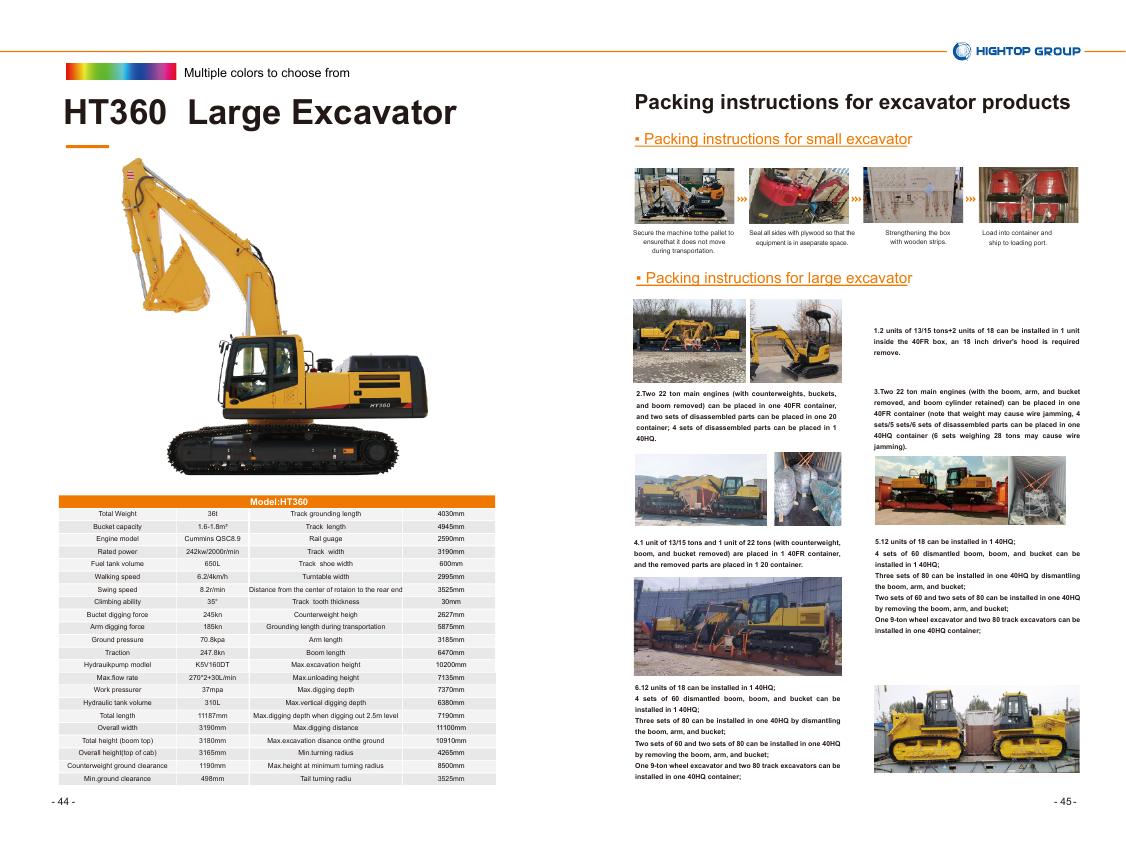 Excavateurs / mini-pelles 24