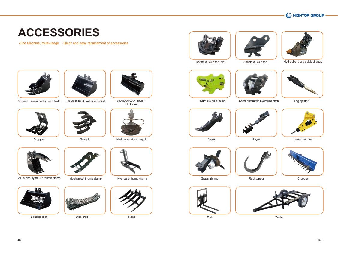 Excavateurs / mini-pelles 25