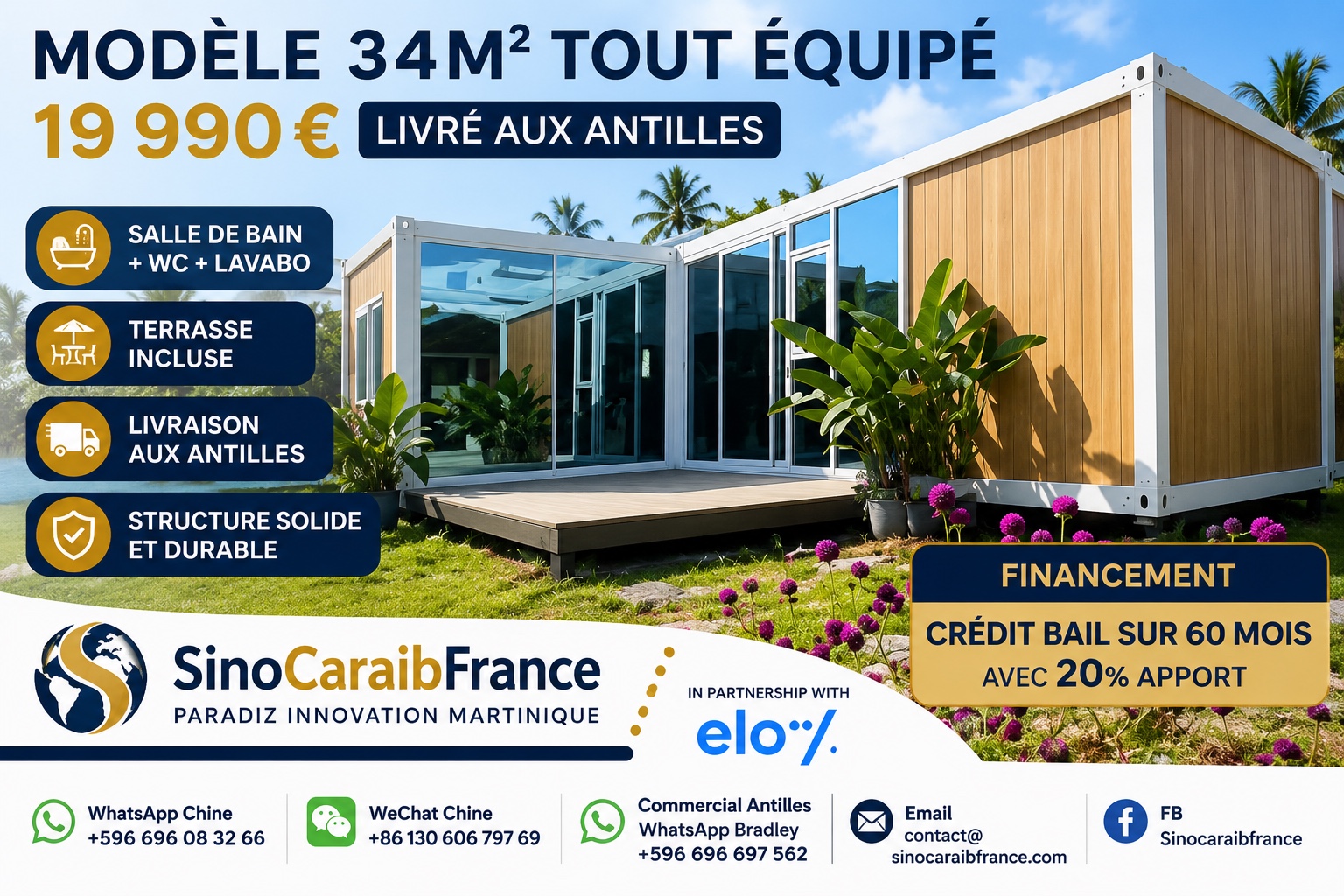 Solutions d’habitation modulaire SCF 20