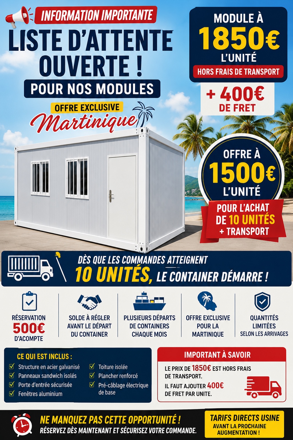 Solutions d’habitation modulaire SCF 27