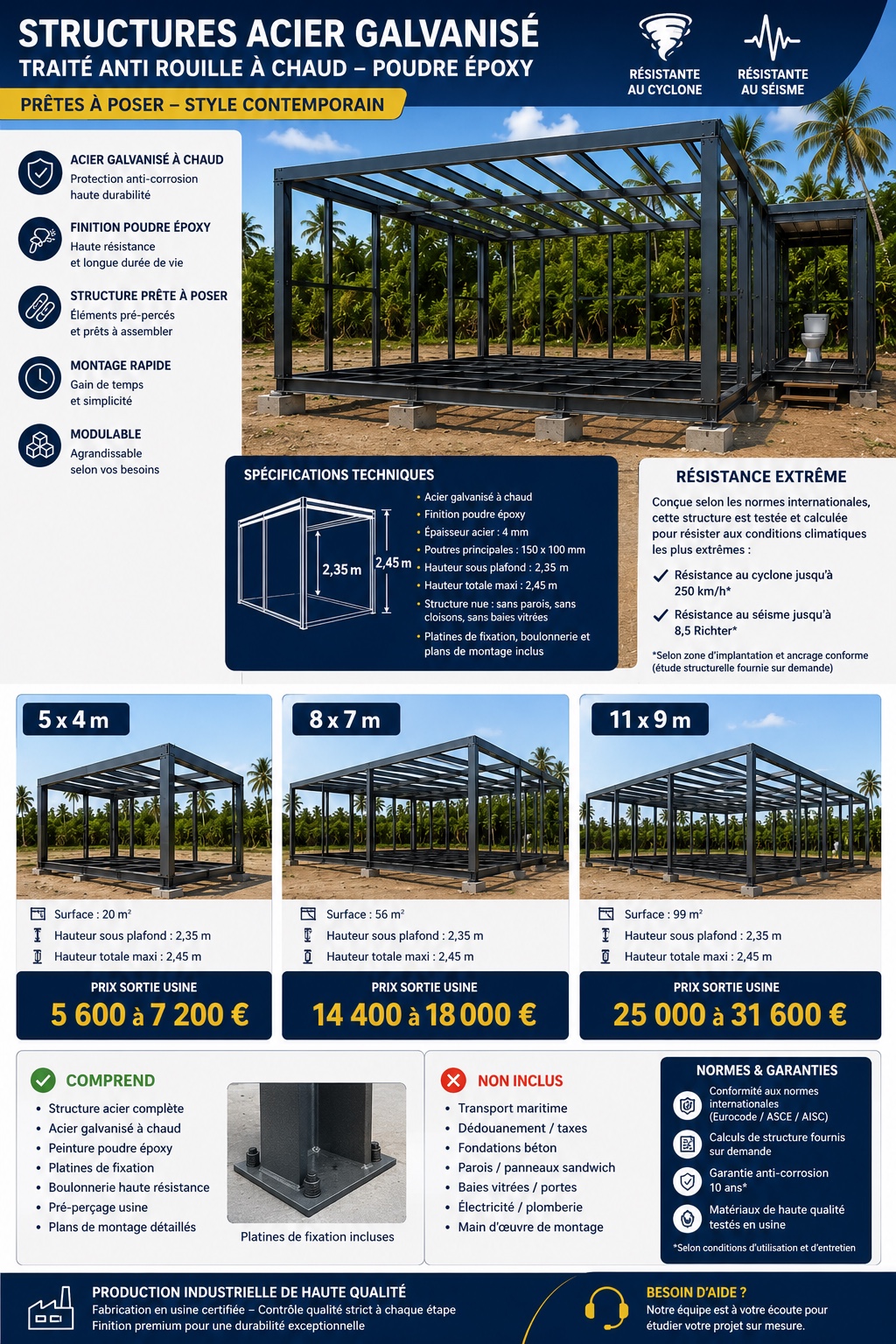 Solutions d’habitation modulaire SCF 36