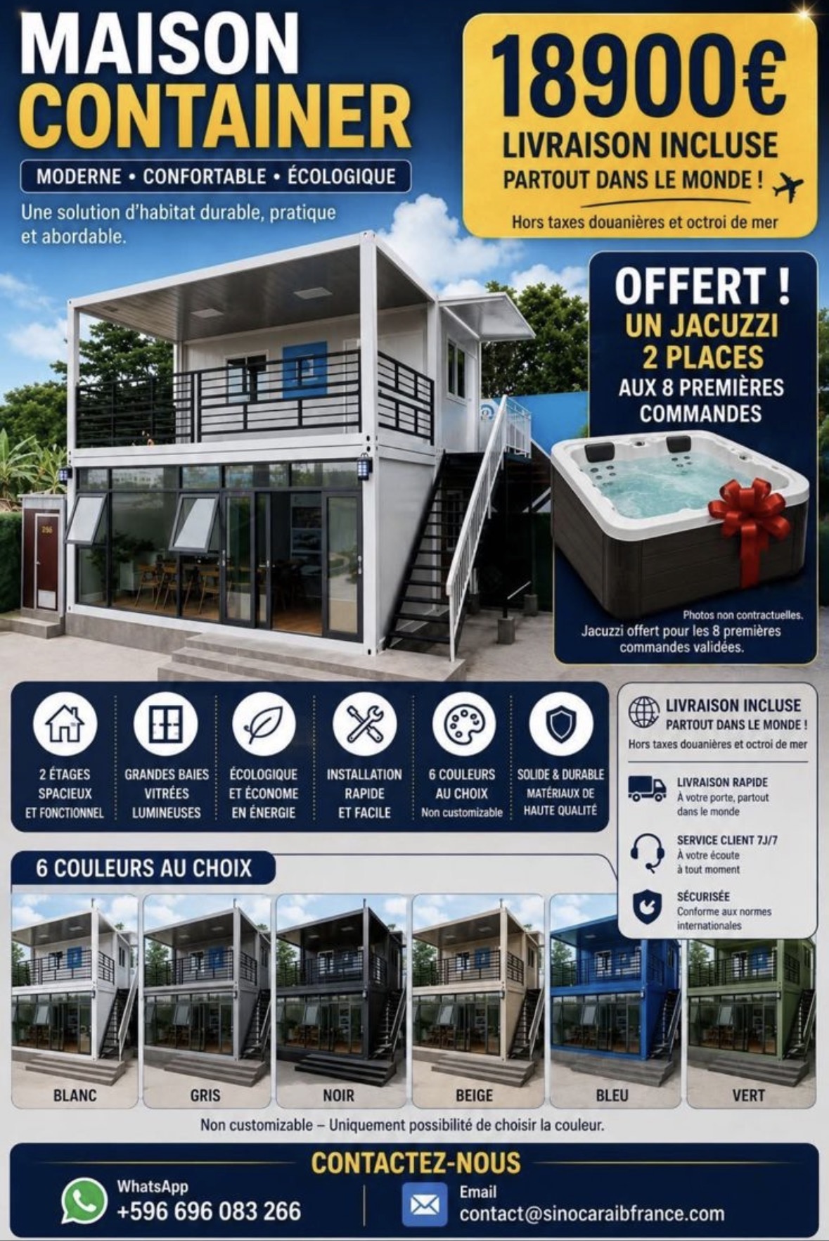 Solutions d’habitation modulaire SCF 38