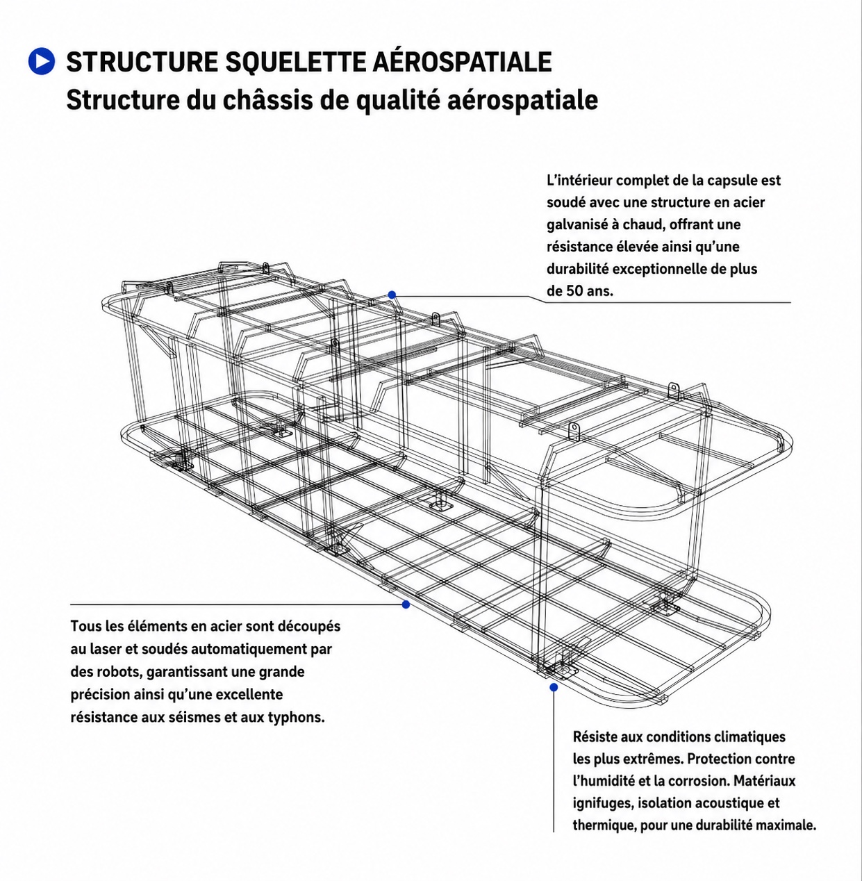 Solutions d’habitation modulaire SCF 45