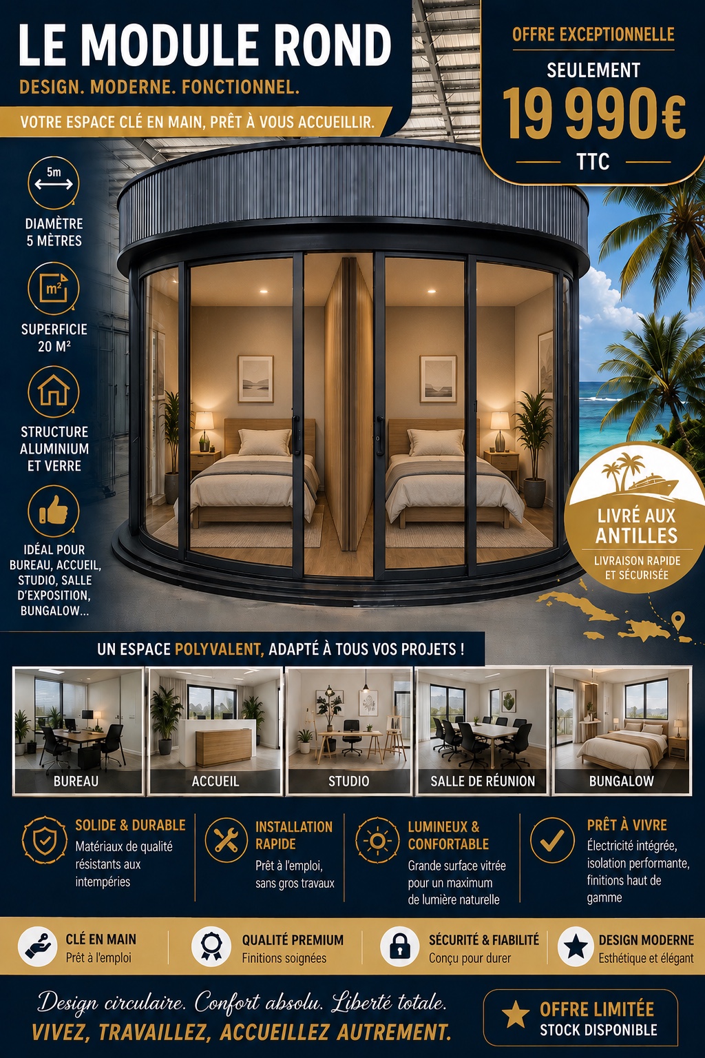 Solutions d’habitation modulaire SCF 53