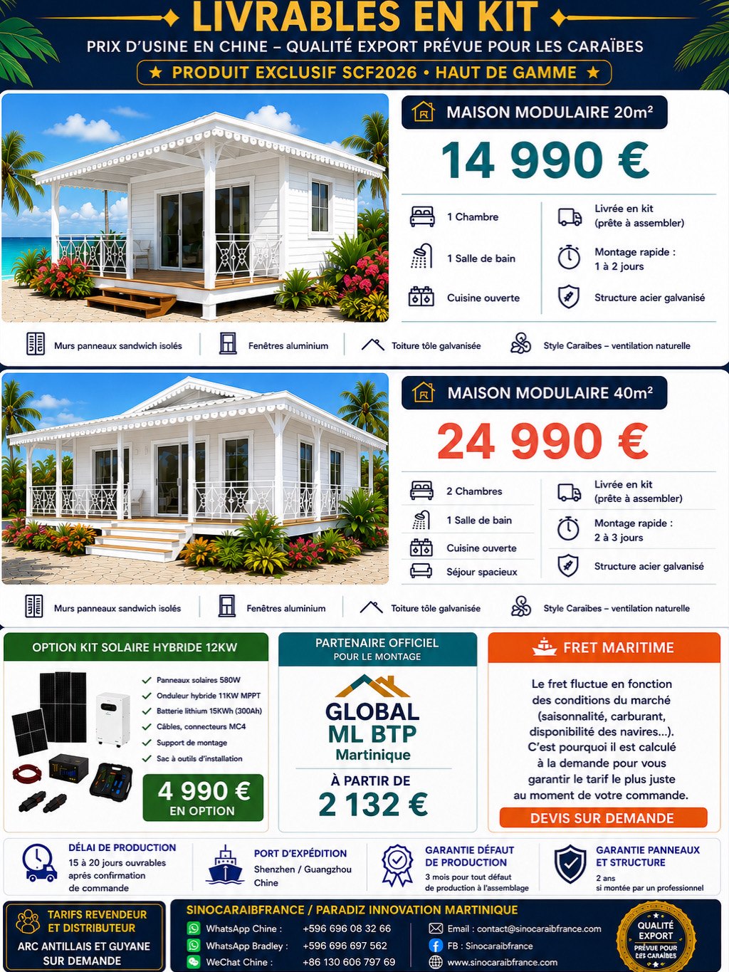 Module 20/40 m²